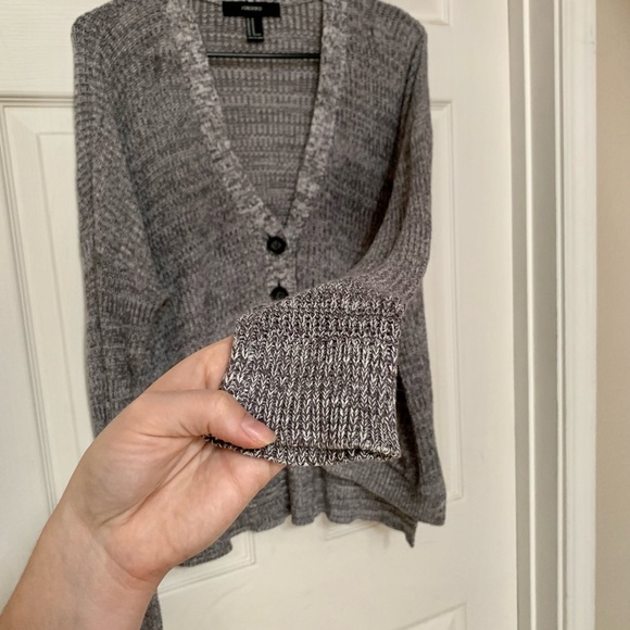Forever 21 grey slouchy cardigan - Picture 8 of 8